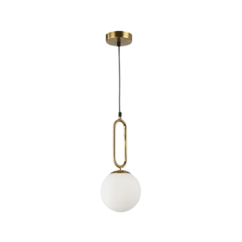 Przejdź do produktu BALI DEKOR złota lampa wisząca białe kule 9788
