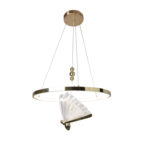 Przejdź do produktu Lampa sufitowa, wisząca MARISSA 1 RING złota