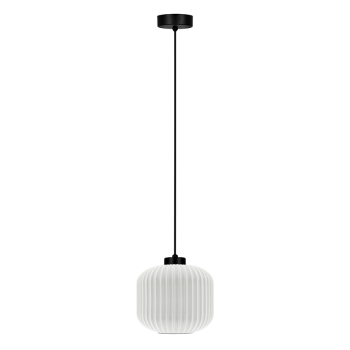 Przejdź do produktu Lampa wisząca K-55640 SPARTA S białe ryflowane klosze