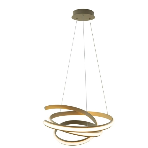 Przejdź do produktu Lampa sufitowa, wisząca VECINO beżowa