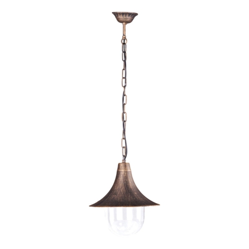 Przejdź do produktu Lampa wisząca zewnętrzna BOSTON brązowo złota IP44