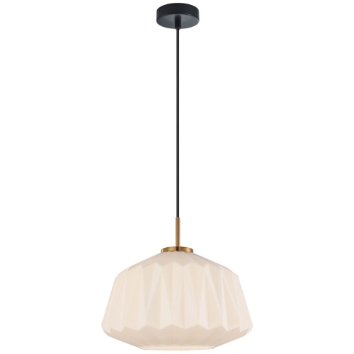 Przejdź do produktu Lampa sufitowa wisząca ANTITA szklana biała