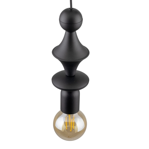 Przejdź do produktu Lampa wisząca TOWER czarna 10870