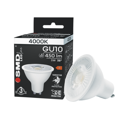 Przejdź do produktu ŻARÓWKA ledowa GU10 5W 4000K LED
