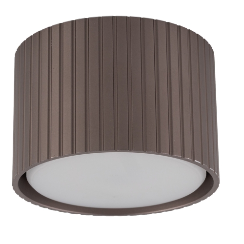Przejdź do produktu Lampa sufitowa natynkowa, spot FERRO brązowa