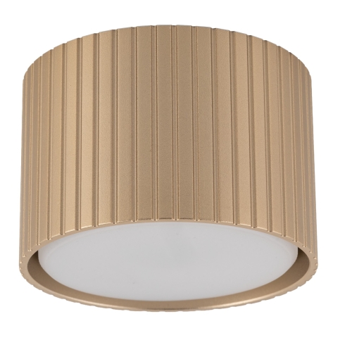 Przejdź do produktu Lampa sufitowa natynkowa, spot FERRO CHAMPAGNE złota