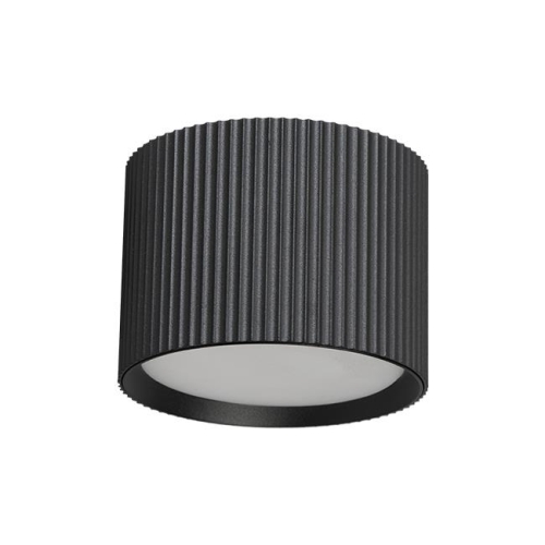 Przejdź do produktu Lampa sufitowa GISELE spot czarny ryflowany Gx53 9478