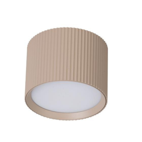Przejdź do produktu Lampa sufitowa GISELE spot beżowy ryflowany Gx53 0215