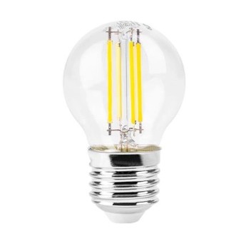 Przejdź do produktu Żarówka E27 ledowa filament WW 4000K 6W G45