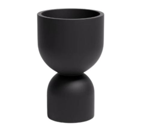 Przejdź do produktu Donica do ogrodu KIELICH 65 cm czarna