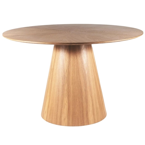 Przejdź do produktu Stół okrągły ANGEL dąb 120 cm do salonu jadalni