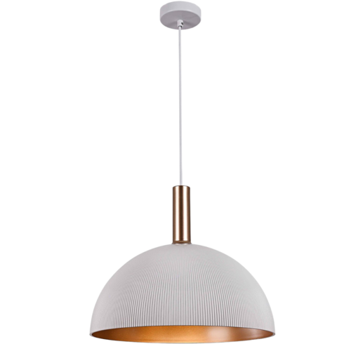 Przejdź do produktu Lampa wisząca LANTA z białym kloszem