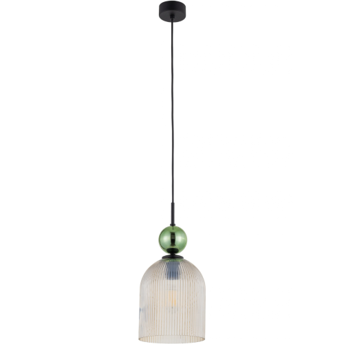 Przejdź do produktu Lampa wisząca SOPHIA szklana z beżowym kloszem