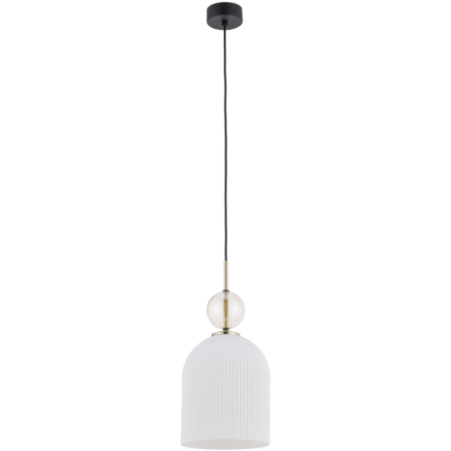 Przejdź do produktu Lampa wisząca SOPHIA BIG szklana z białym kloszem