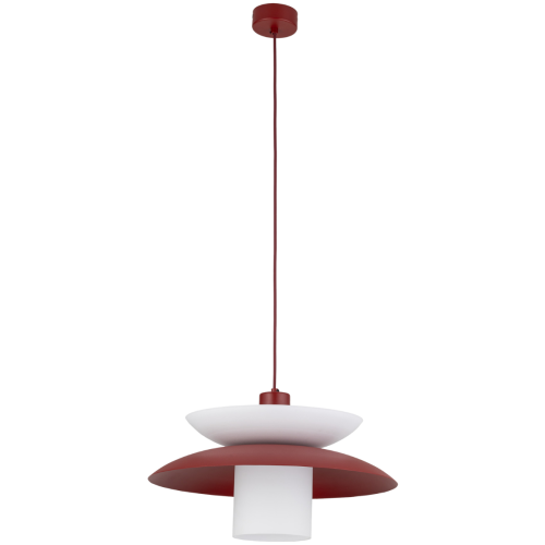Przejdź do produktu Lampa wisząca VERADO z białym szklanym kloszem