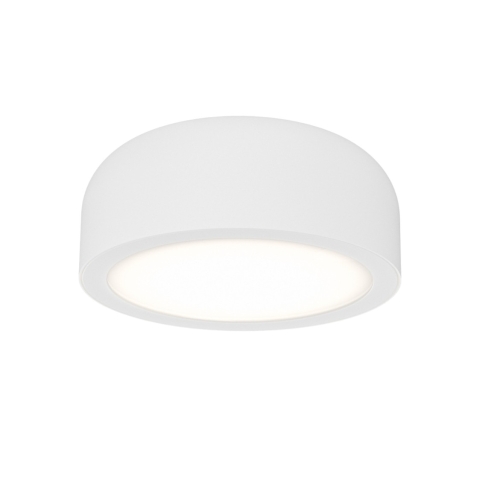 Przejdź do produktu Lampa sufitowa CEDRONE metalowa z białym kloszem