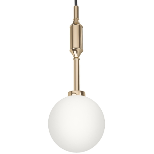 Przejdź do produktu Lampa wisząca ERO I B szklana z białym kloszem