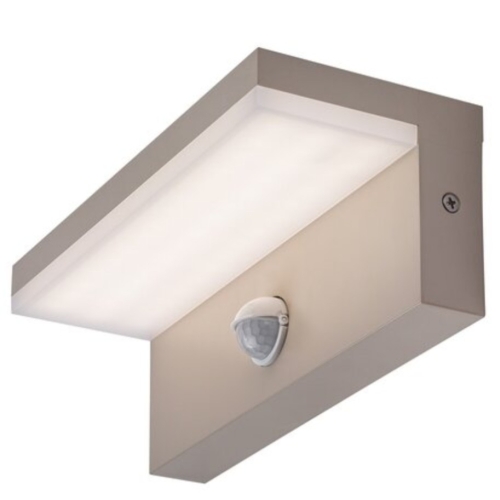 Przejdź do produktu Lampa ścienna kinkiet ZARAGOZA z czujnikiem ruchu beżowy