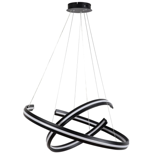 Przejdź do produktu Lampa wisząca ZADIE metalowa z białym kloszem