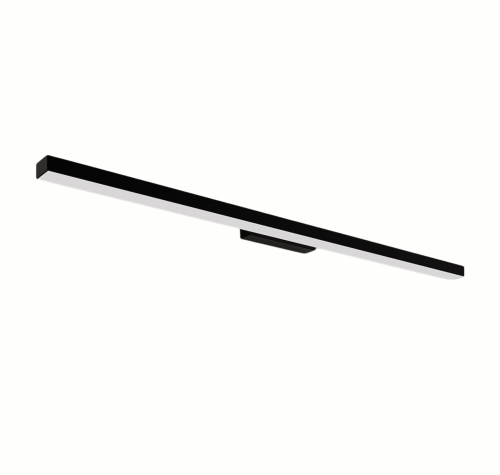Przejdź do produktu Kinkiet lampa ścienna czarna AQUA L LED IP44