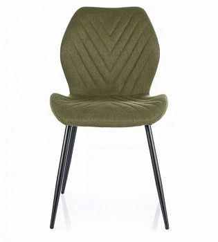 Krzesło tapicerowane MIKE oliwka