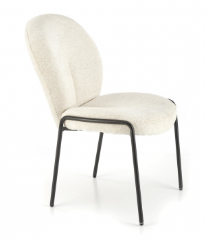 Krzesło tapicerowane K507 kremowe