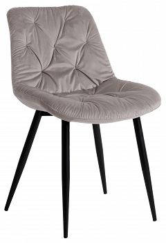 Krzesło tapicerowane MALMO velvet beżowy