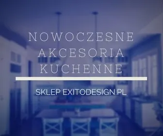 Nowoczesne akcesoria kuchenne